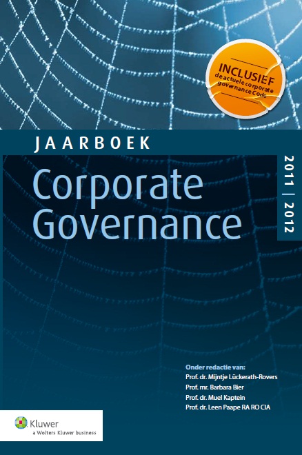 Plaatje bij Jaarboek Corporate Governance 2011-2012